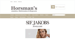 Desktop Screenshot of horsmansjewellers.co.uk